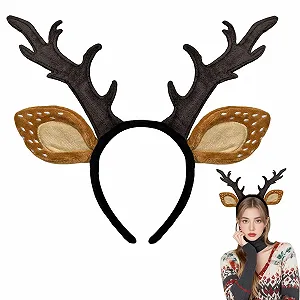 Обруч на голову Оленячі роги - Фото 1