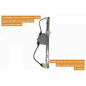 Склопідйомник VAICO V24-0433 FIAT передній лівий synthetic.ua - Фото 1