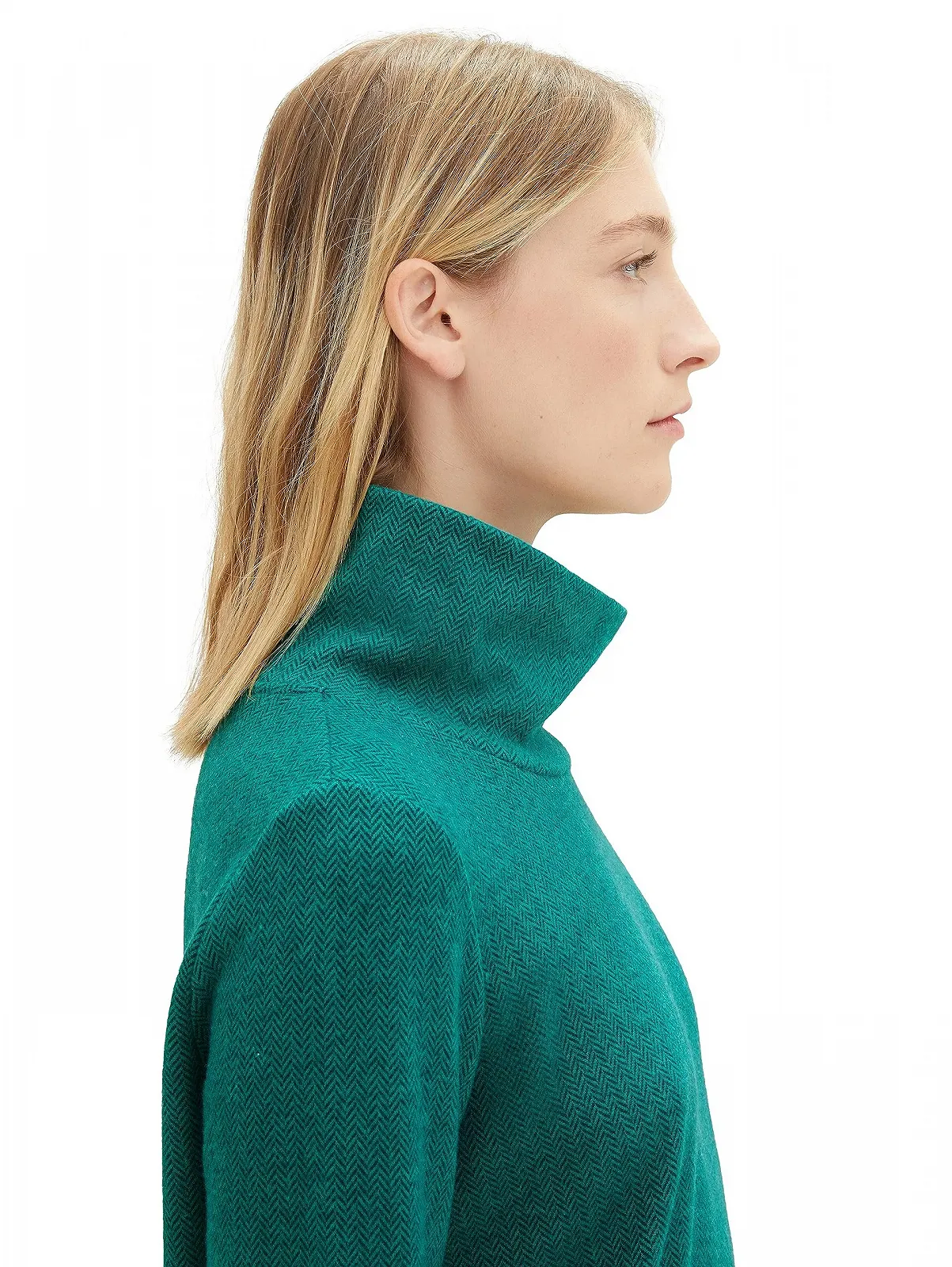 Толстовка TOM TAILOR Cosy с воротником, фото №6