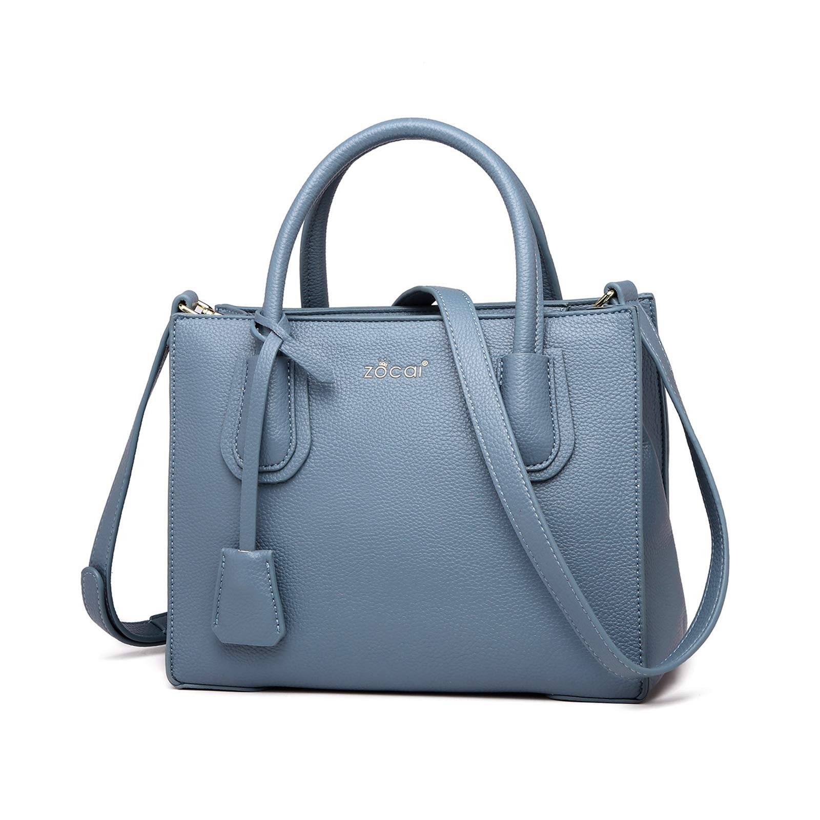 Сумка NICOLE & DORIS Shopper Жіноча Штучна шкіра Сірий / синій, L, фото №1