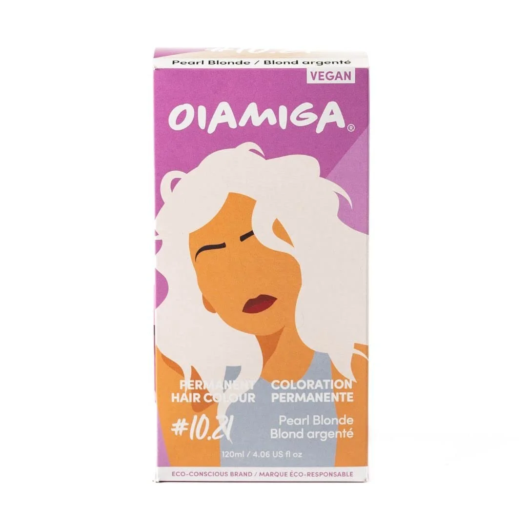 Перманентна фарба для волосся Oiamiga Pearl Blonde з натуральними інгредієнтами 120 мл, фото №1 Перманентна фарба для волосся Oiamiga Pearl Blonde з натуральними інгредієнтами 120 мл, фото №1