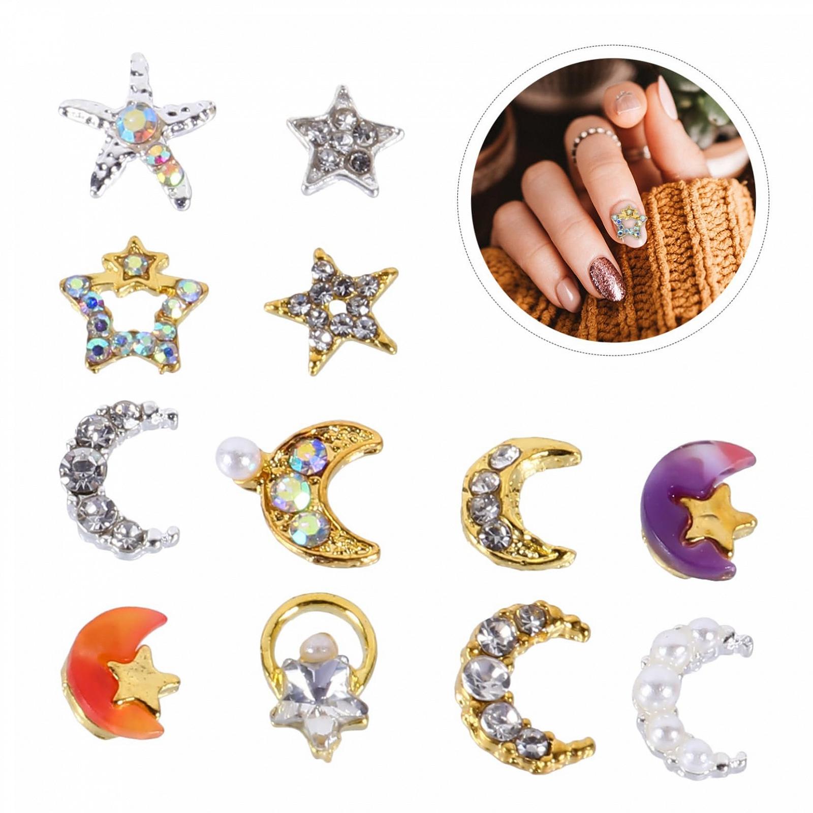 Прикраса для нігтів PLAFOPE Золотий, фото №7