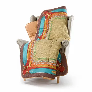 Покривало Caleffi Scaldotto 130 x 170 см Мікрофібра М'яке Тепле Затишне Стьобане Ручної роботи Пране Чудовий Комфорт - Фото 1