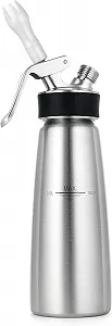 Сифон для сливок iSi Gourmet Whipper / 0,5 л / Сталь / Для холодной и горячей продукции / Серебряный-Черный (163001) - Фото 1