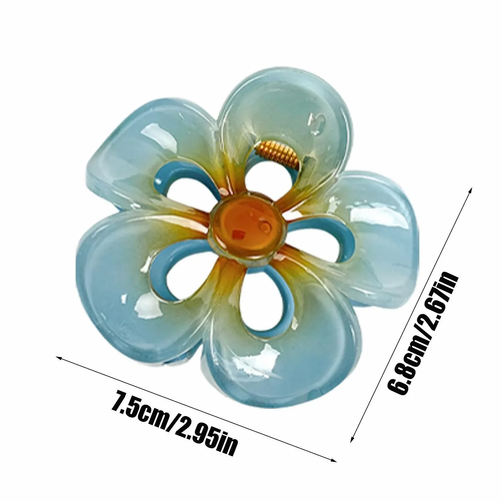 Заколки для волос Акриловые Прочные Зажимы для волос для женщин Аксессуары для укладки волос Большие нескользящие Заколки для волос для пляжей, фото №5 Заколки для волос Акриловые Прочные Зажимы для волос для женщин Аксессуары для укладки волос Большие нескользящие Заколки для волос для пляжей, фото №5