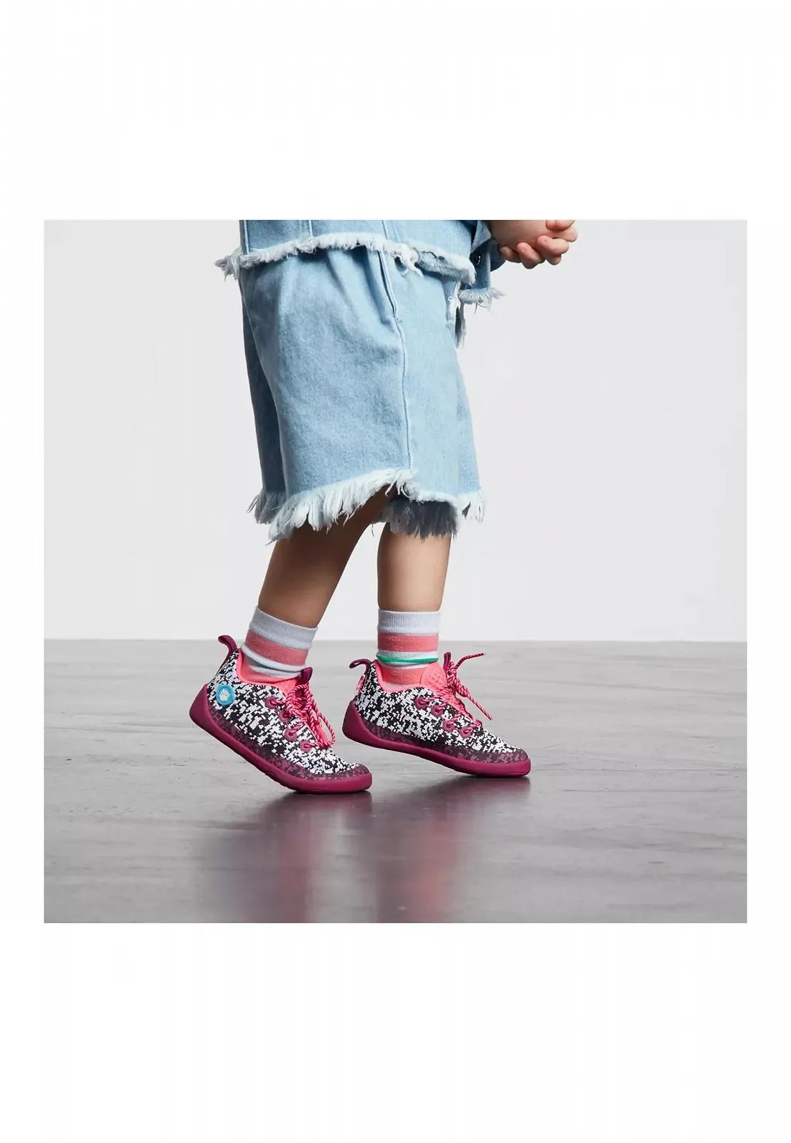 Кроссовки Affenzahn Knit Velcro Детская Кроссовки и Девочек, фото №9