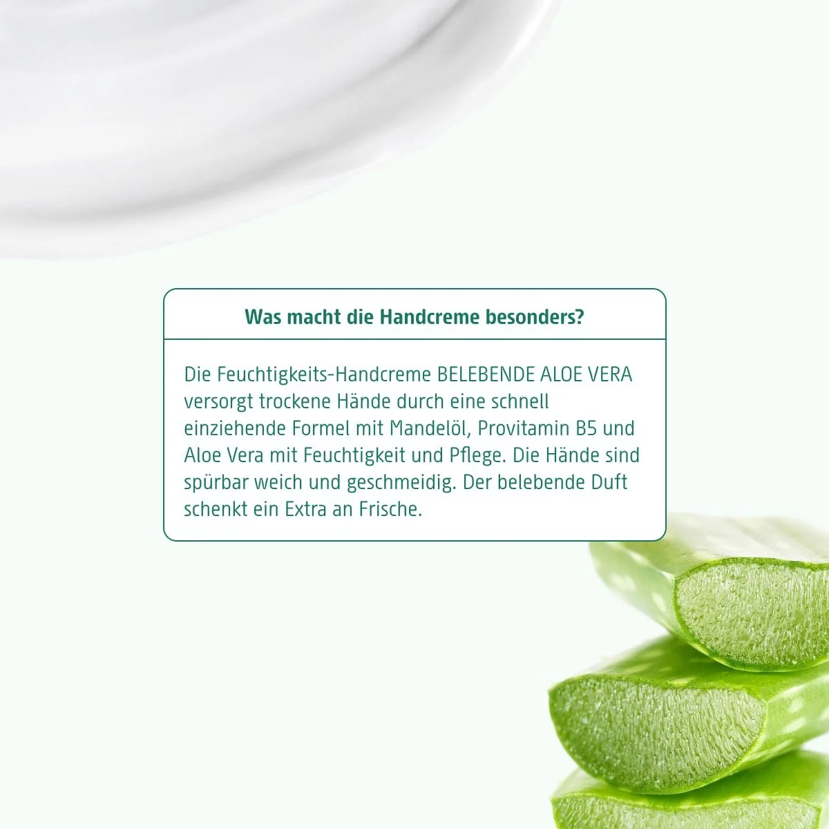 Крем для рук Dresdner Essenz Invigorating Aloe Vera 75 мл, фото №4