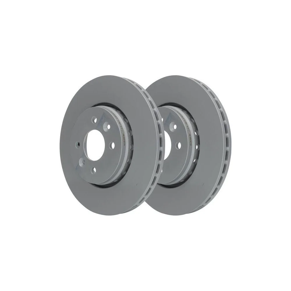 Гальмівний диск ATE 24.0124-0253.1 для RENAULT DACIA передня вісь, фото №1