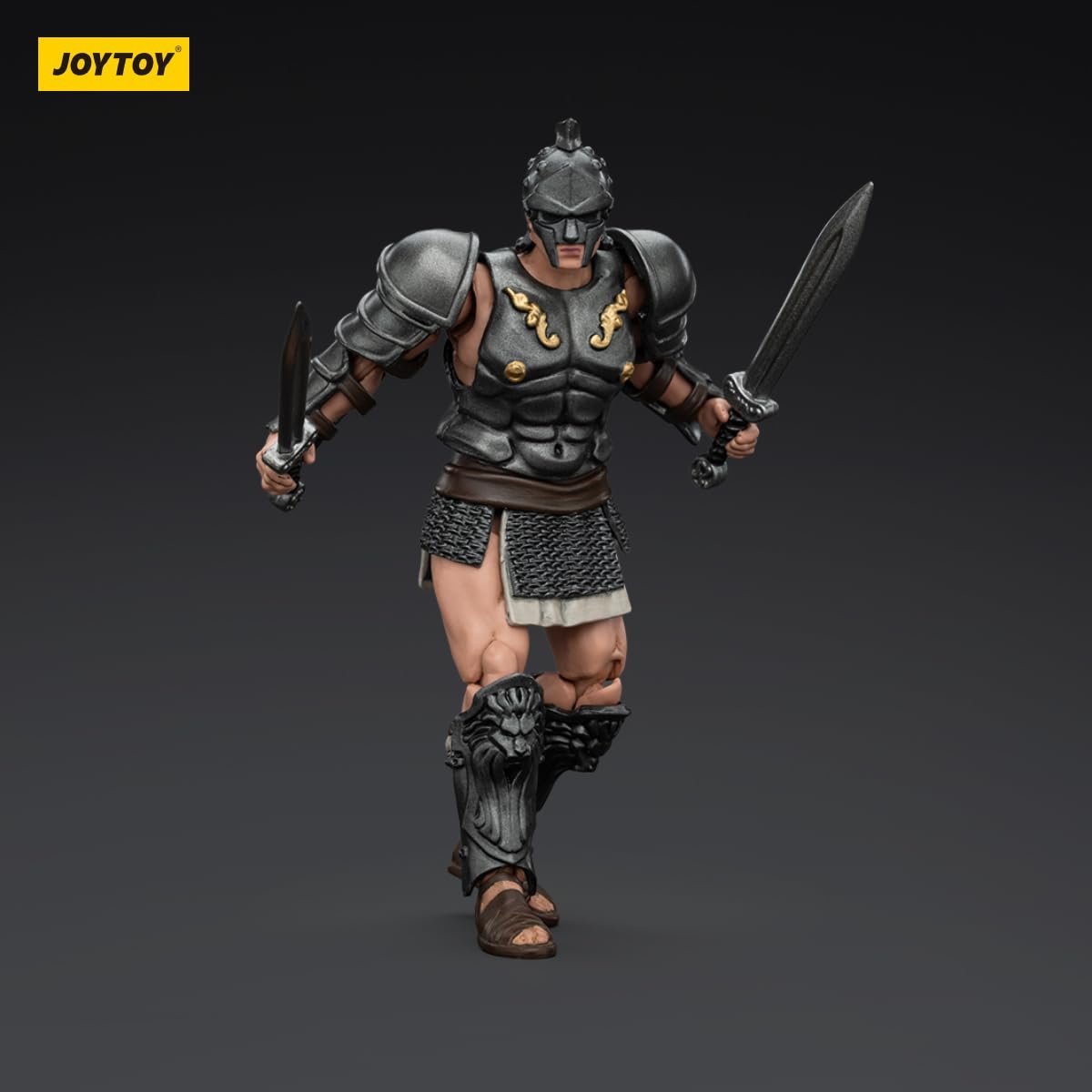 Фигурка JOYTOY Gladiator Elite Collection Dimachaerus Strife, 1/18, 10,2 см, фото №4