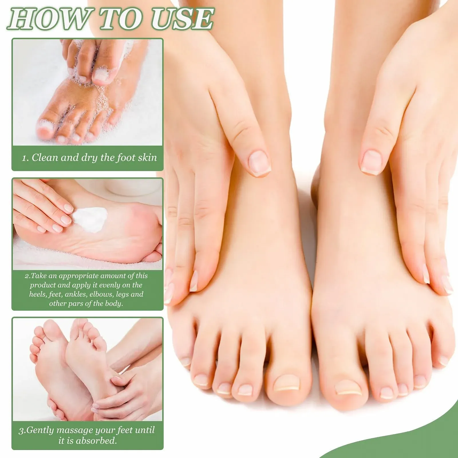 Крем для ног и рук Urea Cream 40% мочевины и 2% салициловой кислоты с алоэ вера, 60 г, фото №4