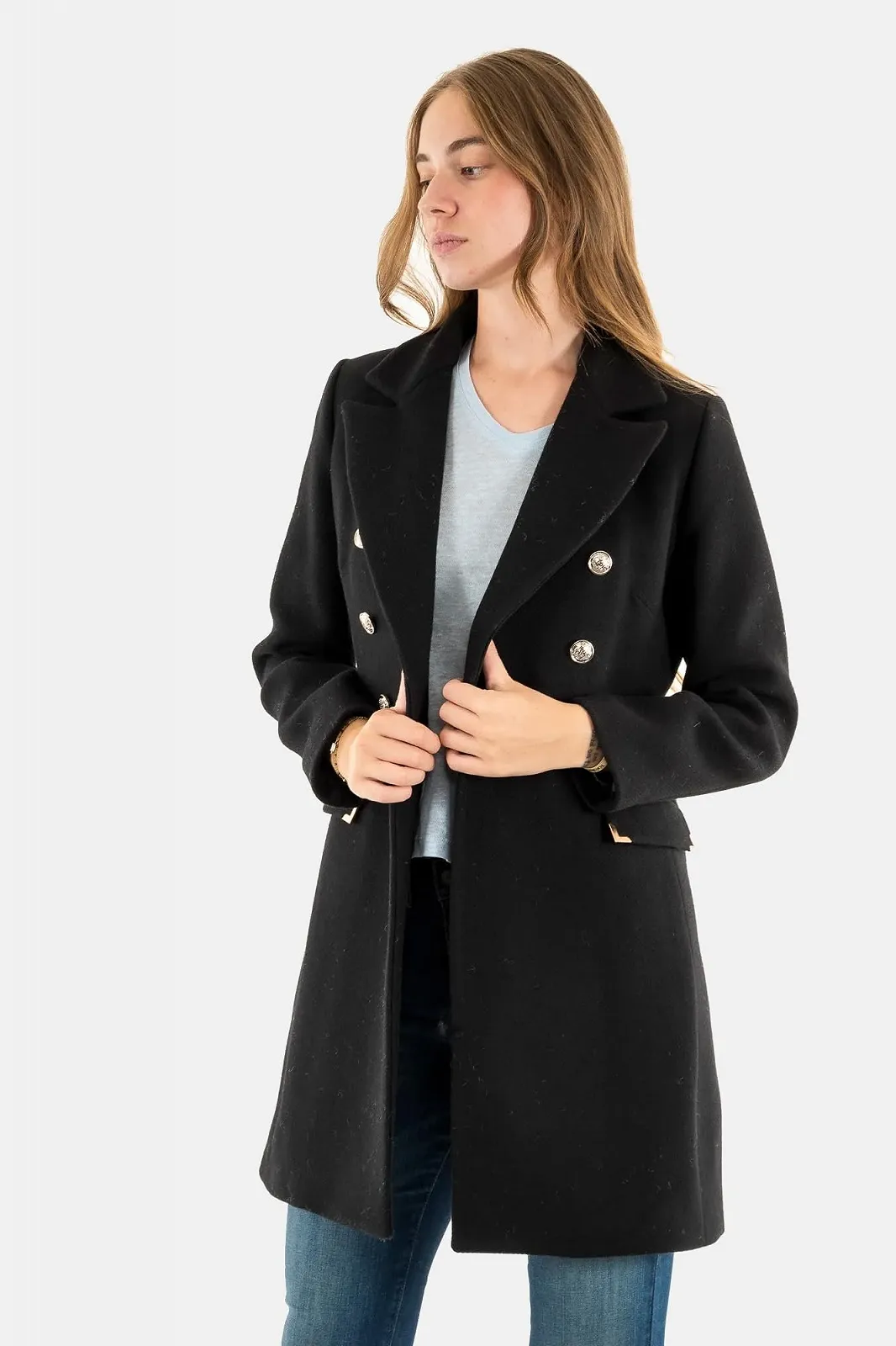 Пальто Morgan довге жіноче, фото №2