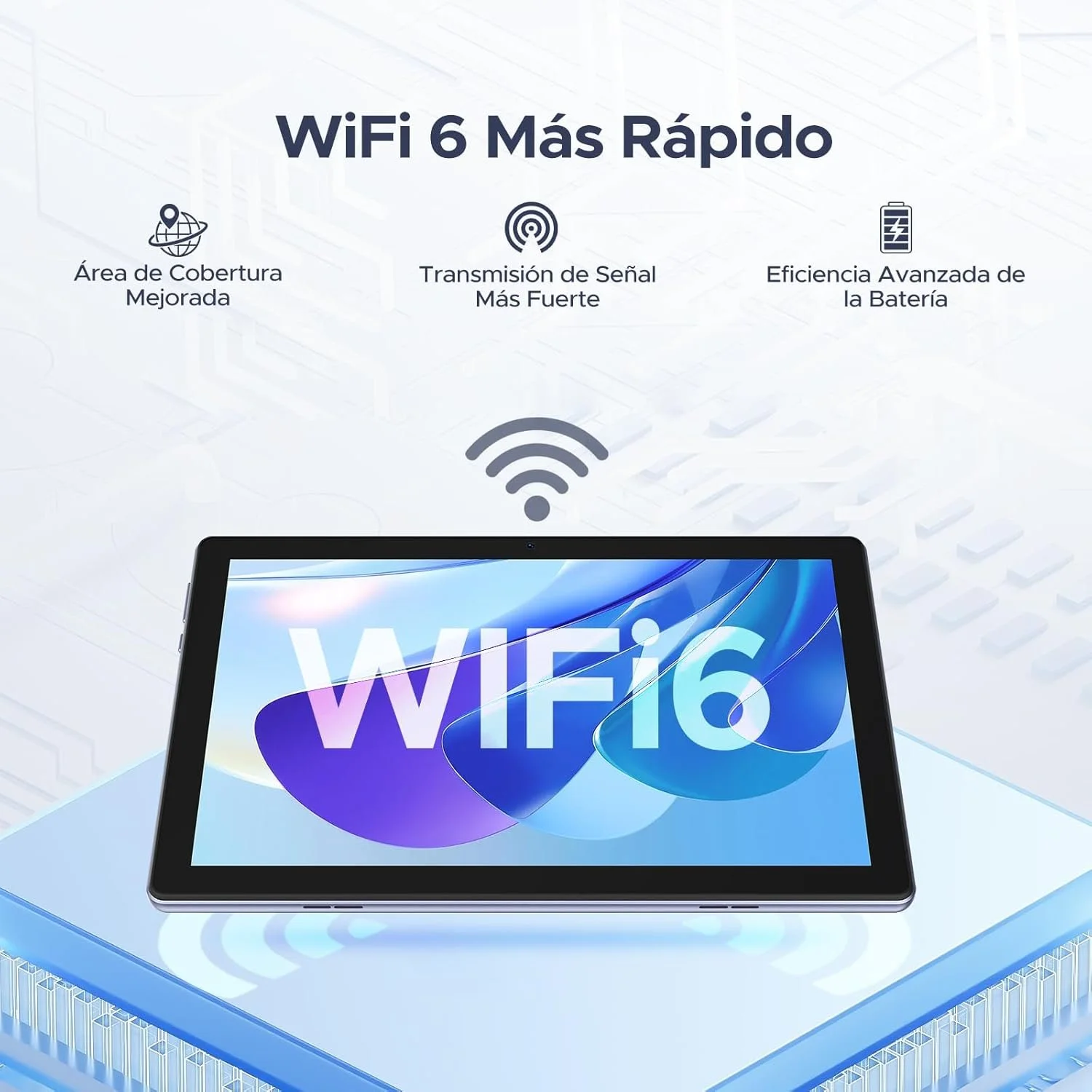 Планшет 10.1" Doogee U10 4+12/128Gb 4 ядра Android 15 5060 mAh Сірий, фото №8