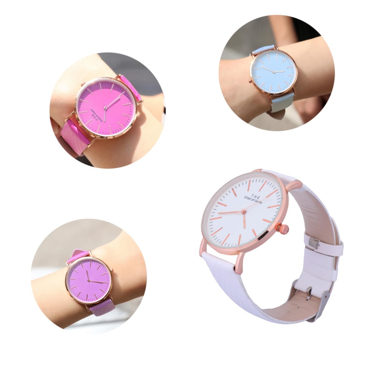 Часы WRITWAA Градиент Женские Модные Часы, Как Показано, фото №8