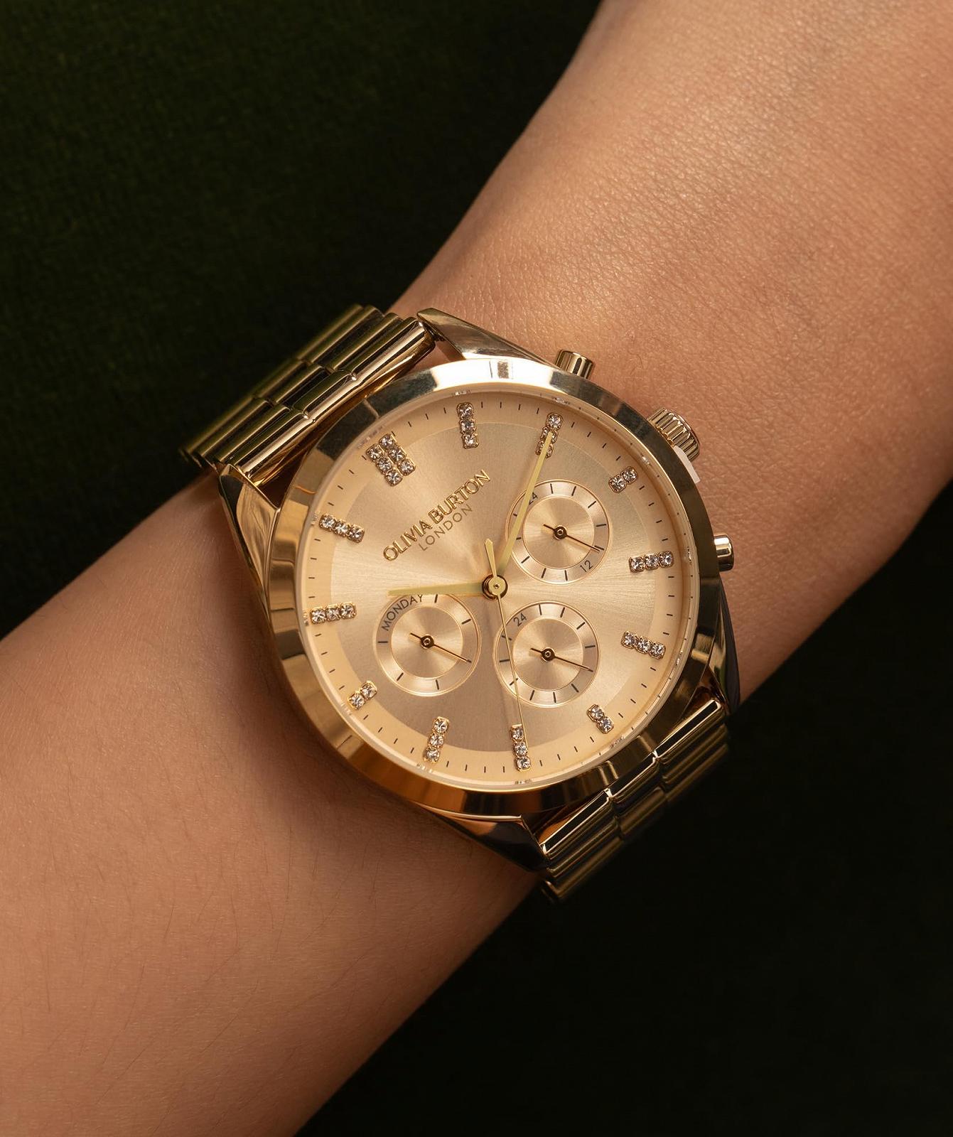 Жіночий Кварцовий Годинник Olivia Burton City Classic Collection 24000189 Золотистий, фото №4