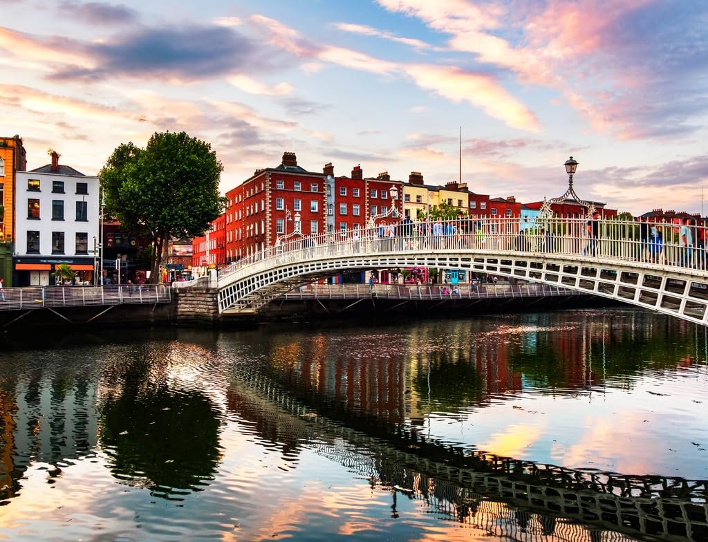 Пазл Lais Puzzle Ha Penny Bridge in Dublin at Sunset 1000 элементов, фото №2