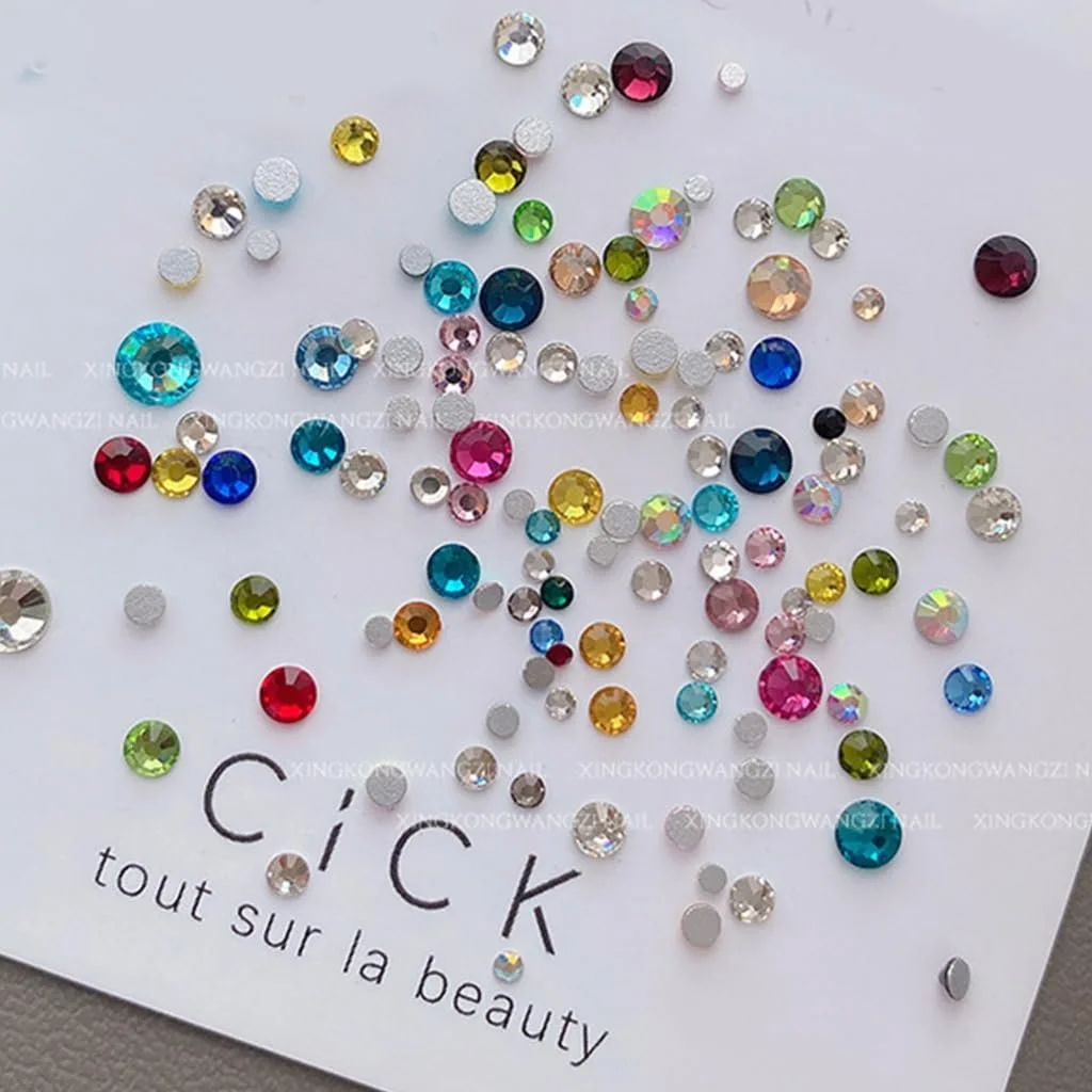 Стрази Скло Плоскі 100 шт., фото №8