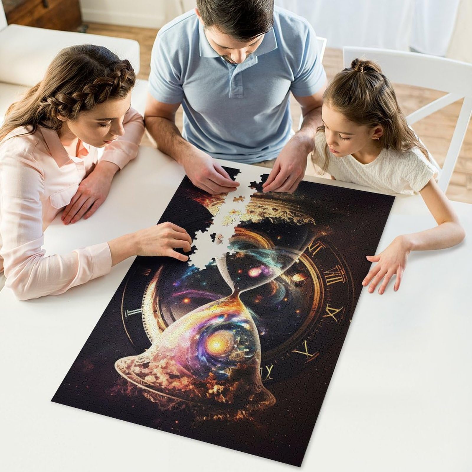 Дерев'яний пазл Universe of Time 1000 елементів 78 x 53 см, фото №7