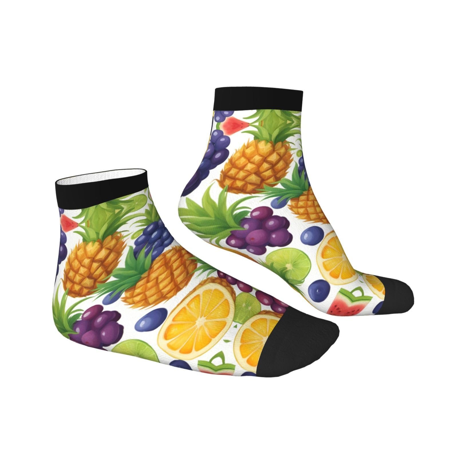 Шкарпетки SSIMOO Фрукти Повсякденні Підходять для Усіх Сезонів, фото №3