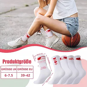 Тенісні шкарпетки 5 пар Жіночі 39-42 synthetic.ua - Фото 1