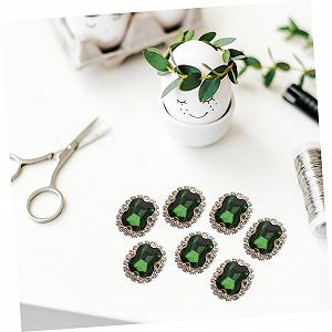 Стразы TEHAUX для пришивания, 20 шт, пришивные, ручная работа, бриллиантовые украшения, стразы для рукоделия, для одежды и багажа, простой дизайн для проектов synthetic.ua - Фото 1