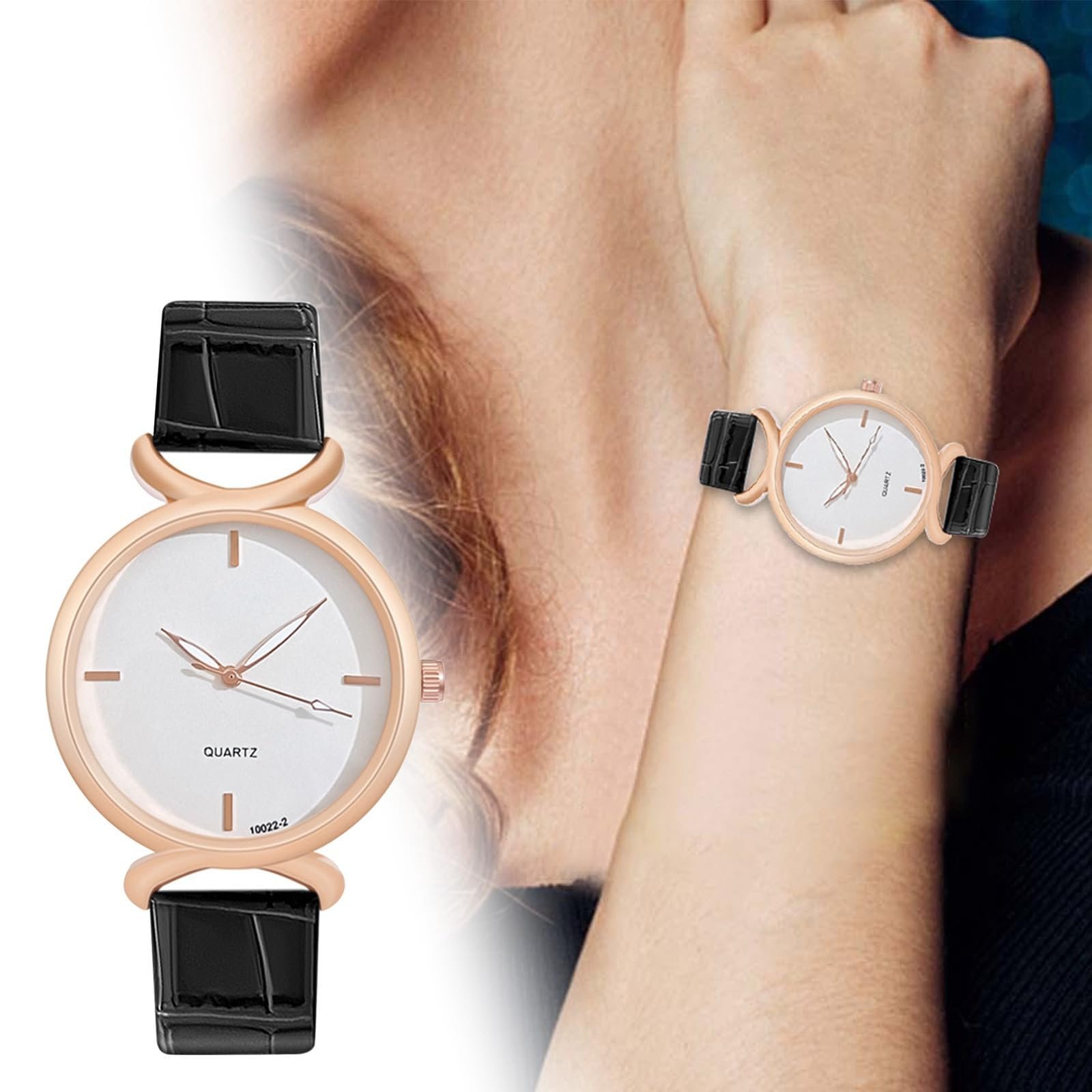 Жіночий годинник Generisch Шкіряний Ремінець Аналоговий Кварц, фото №2 Жіночий годинник Generisch Шкіряний Ремінець Аналоговий Кварц, фото №2