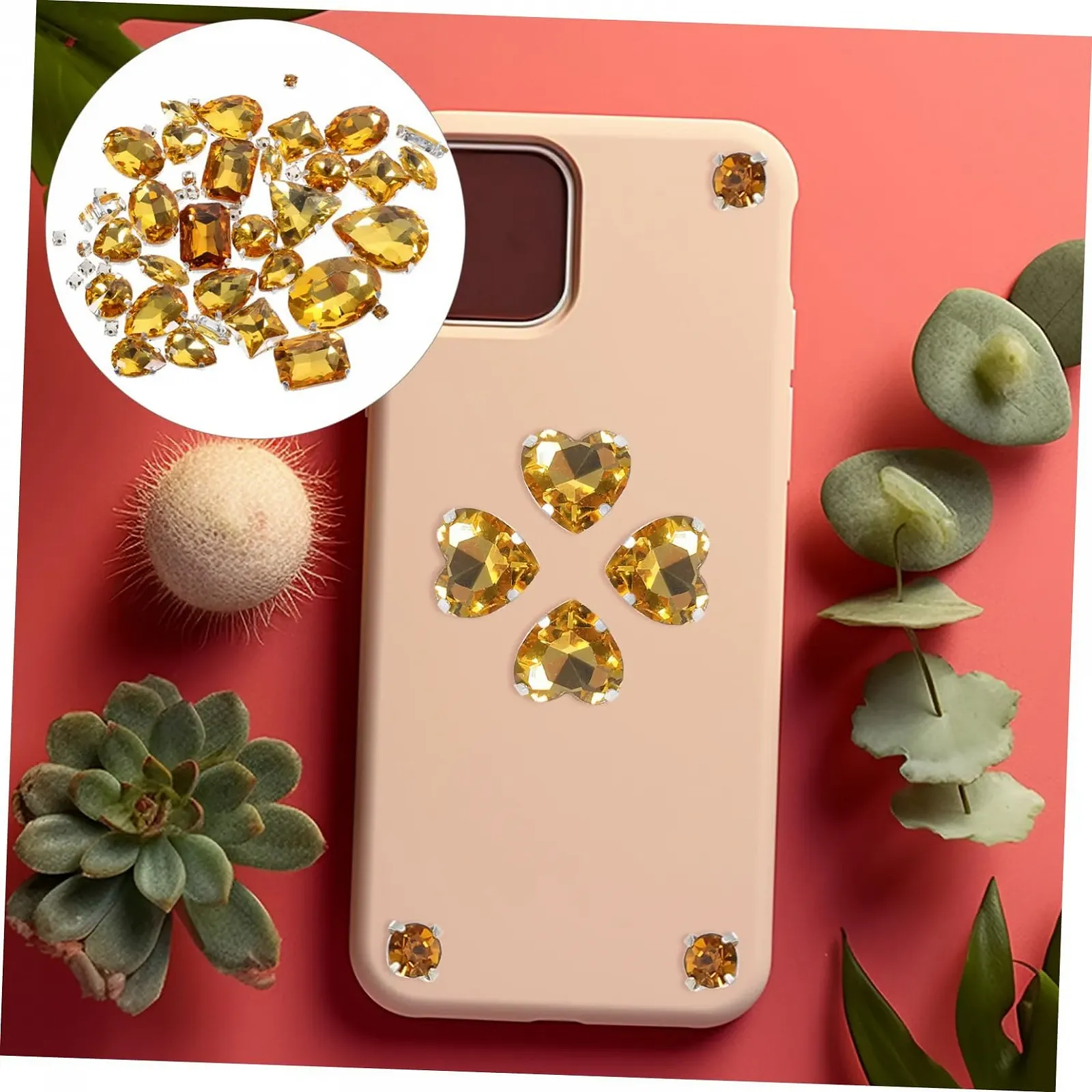 Стразы Нерегулярные TEHAUX для одежды, свадебных платьев и творческих проектов, блестящие стеклянные кристаллы, пришивные, фото №7