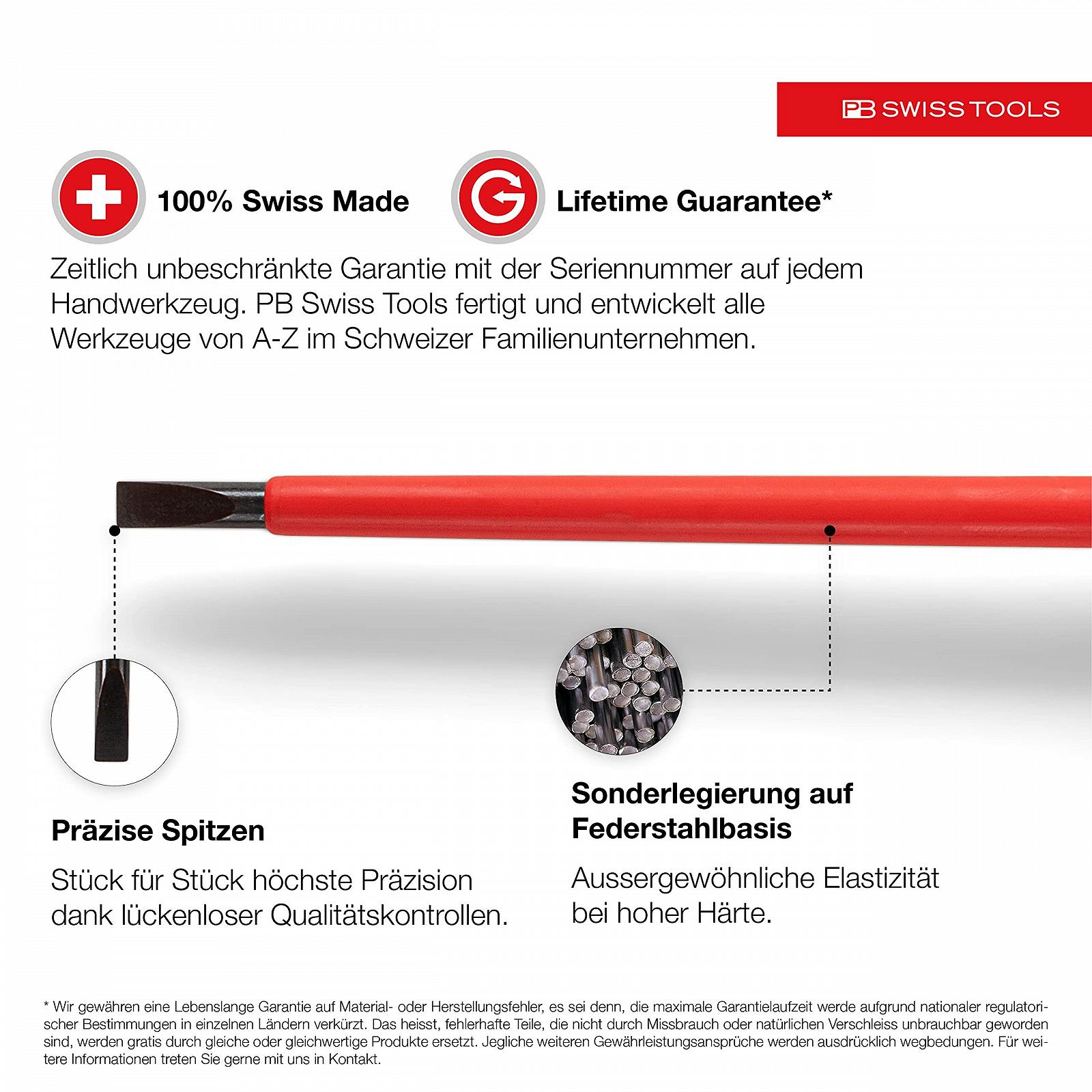 Набор отверток Torx PB Swiss Tools Torx VDE Slim PB 5549.SL 3 предмета T10/T15/T20 1000 В AC / 1500 В DC, фото №3 Набор отверток Torx PB Swiss Tools Torx VDE Slim PB 5549.SL 3 предмета T10/T15/T20 1000 В AC / 1500 В DC, фото №3
