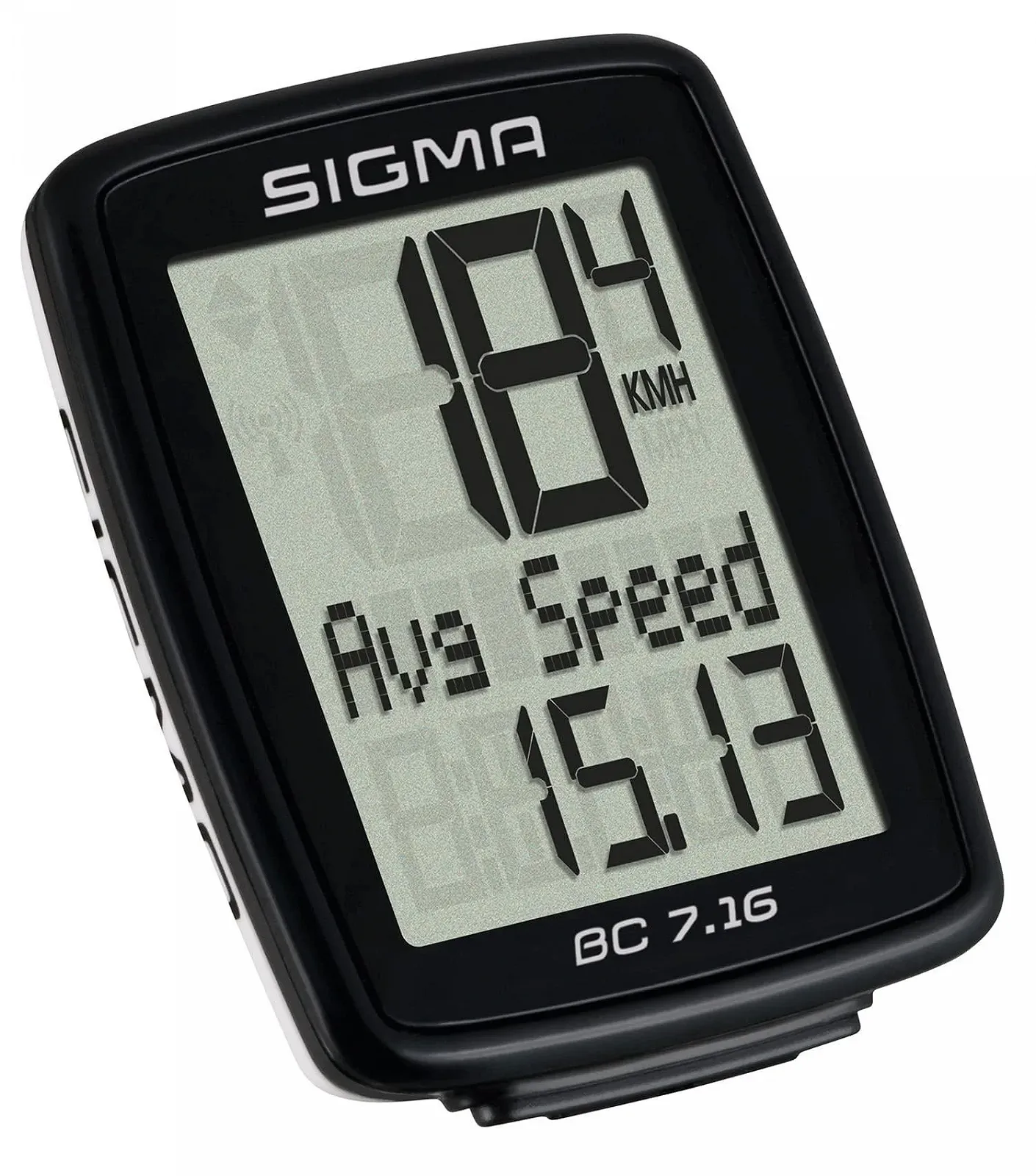 Велокомпьютер Sigma Sport BC 7.16 Black One Size, фото №2