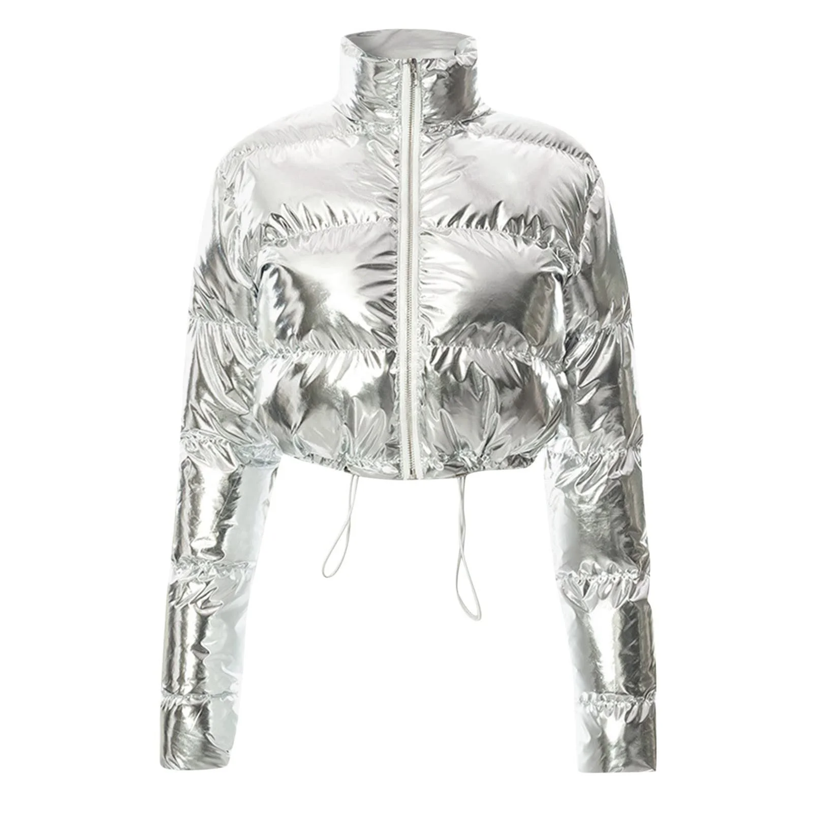 Куртка Chnnamzu Женская Зимняя Блестящая Пуховая, фото №7 Куртка Chnnamzu Женская Зимняя Блестящая Пуховая, фото №7