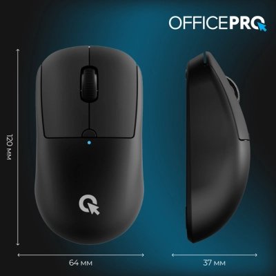 Мышка OfficePro M307B Silent Click Wireless/Bluetooth Black (M307B), фото №12 Мышка OfficePro M307B Silent Click Wireless/Bluetooth Black (M307B), фото №12