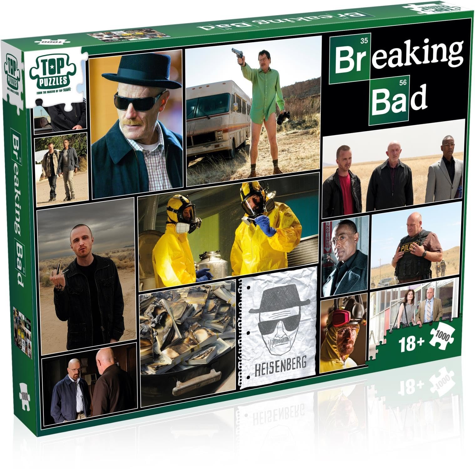 Пазл WINNING MOVES Breaking Bad Patchwork 1000 елементів, фото №1 Пазл WINNING MOVES Breaking Bad Patchwork 1000 елементів, фото №1