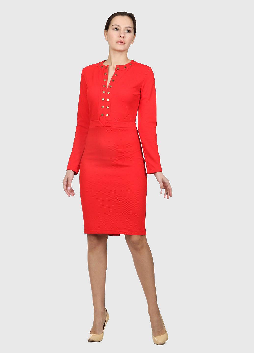 Платье Enna Levoni S Красный (ND-3830-Red), фото №3