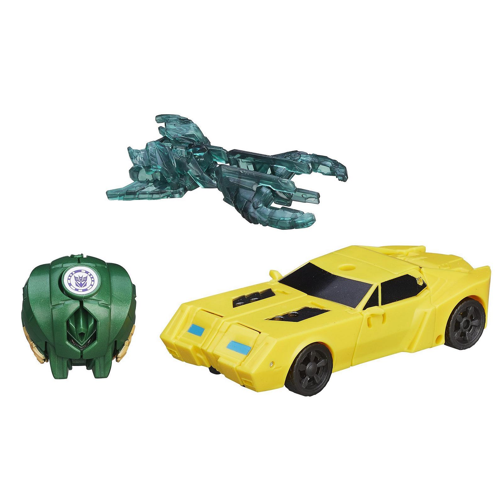 Transformers: Robots in Disguise Bumblebee против Major Mayhem Battle Packs, фото №3