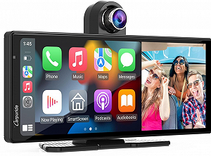Автомагнитола CARPURIDE W903 / 9.3" / Сенсорная / Apple CarPlay / Android Auto / Super Link / Bluetooth / WI-FI / GPS / FM / AUX / USB / TF Card - Фото 1