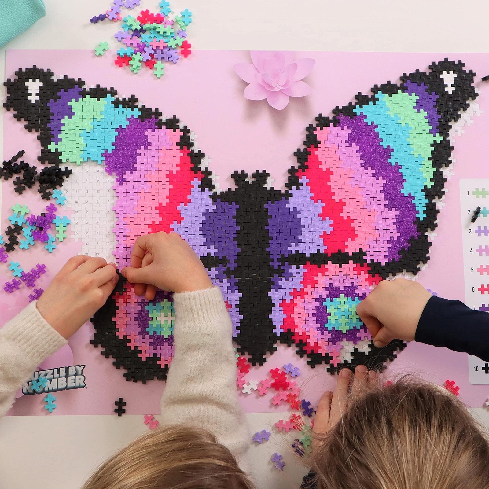 Конструктор-пазл Plus-Plus 9603915 Puzzle Butterfly 800 деталей, фото №7 Конструктор-пазл Plus-Plus 9603915 Puzzle Butterfly 800 деталей, фото №7