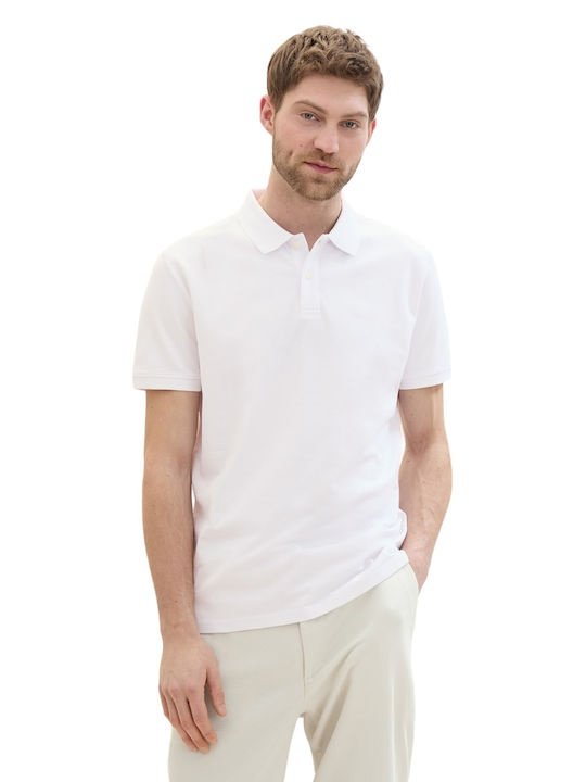 Поло Basic Polo 1031006ХХ13308 Tom Tailor Білий L, фото №1