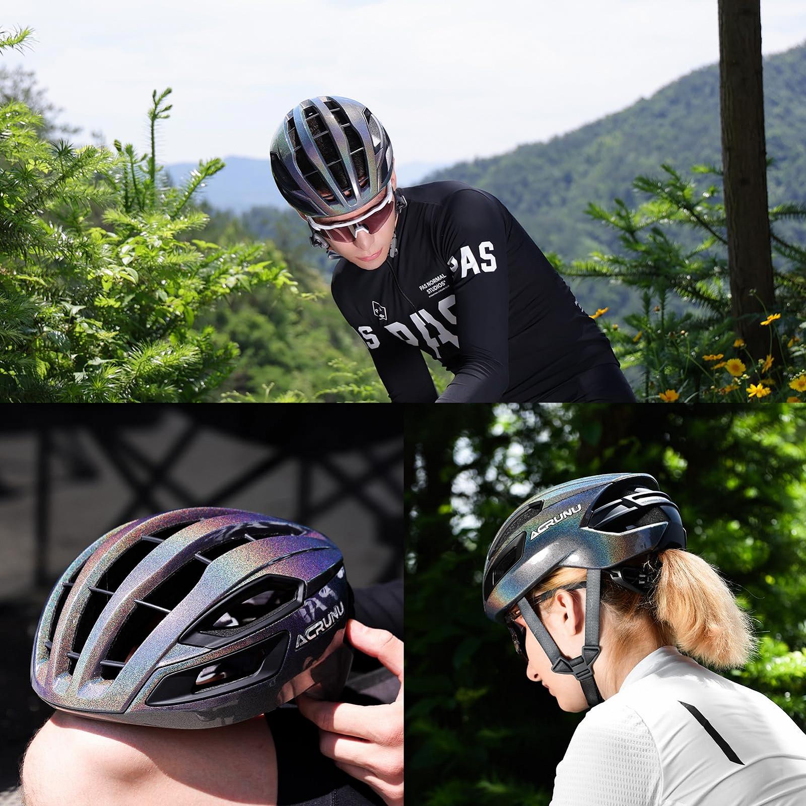 Шолом ACRUNU MTB з магнітною застібкою FIDLOCK, технологією Ionic+, 11 вентиляційними отворами, регульований, фото №7