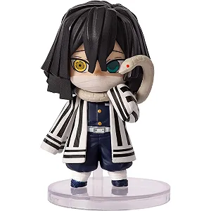 Аниме-фигурка Bandai Chibi Masters Demon Slayer VE78436 Obanai Iguro 8 см synthetic.ua - Фото 1