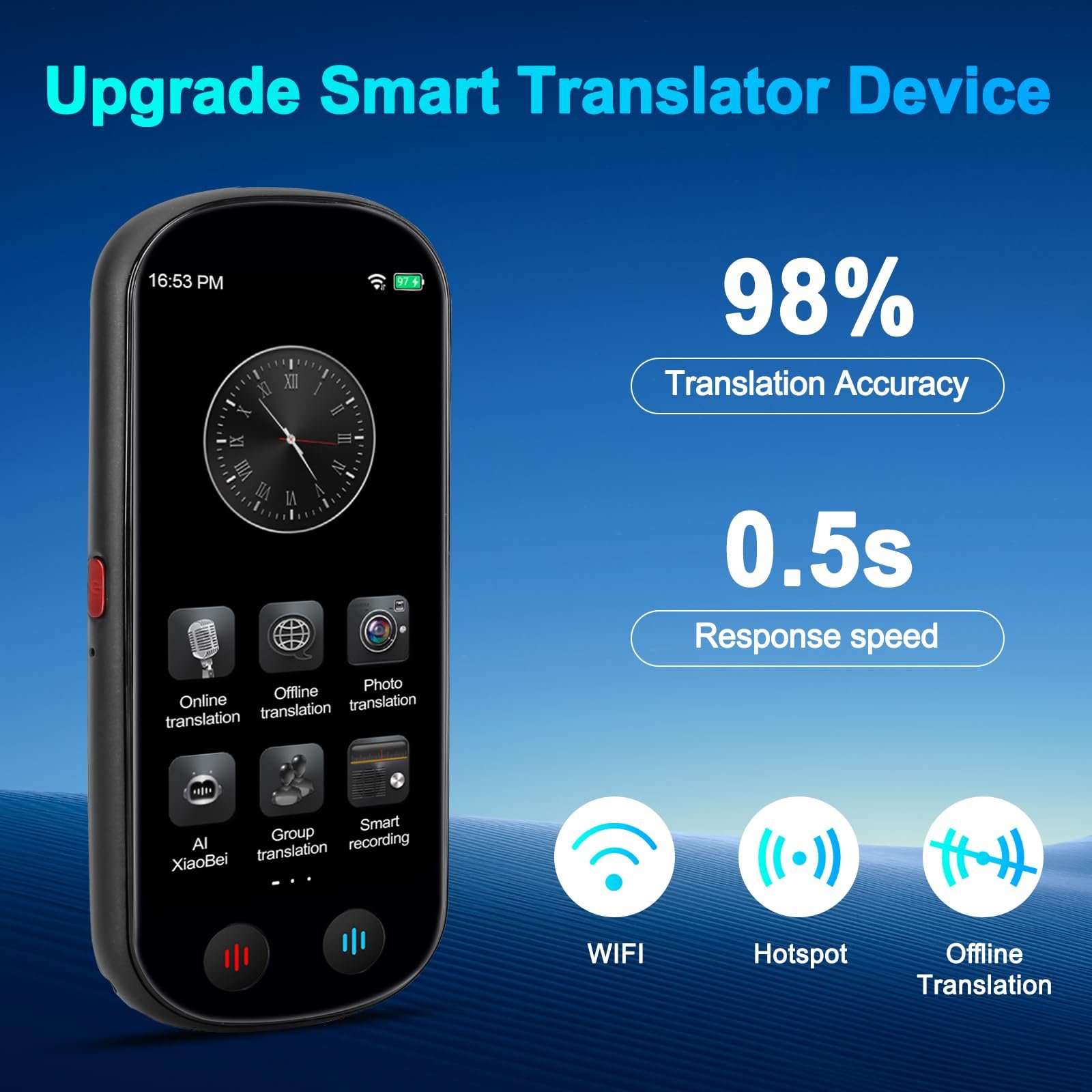 Перекладач Голосовий перекладач, 138 мов AI Інтелектуальний, фото №2