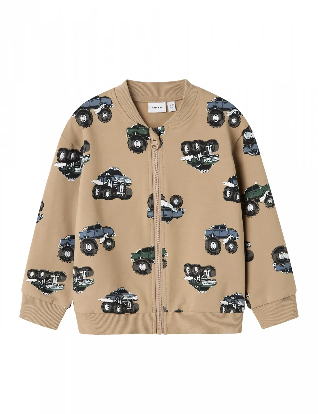 Куртка-толстовка NAME IT для мальчиков Nmmseb Nreg Sweat Card Bru, фото №1 Куртка-толстовка NAME IT для мальчиков Nmmseb Nreg Sweat Card Bru, фото №1