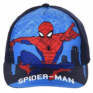Кепка Marvel Человек-паук для детей, регулируемая, защита от ультрафиолета synthetic.ua - Фото 1