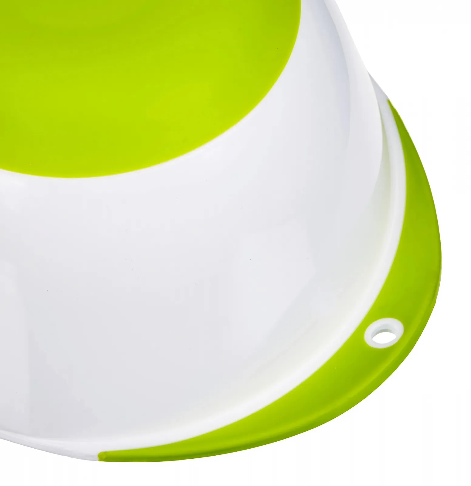 Миска для змішування IBILI з нековзною основою, 24 см White/Green, фото №3