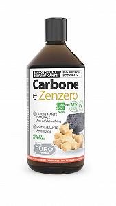 Гель для душу Forhans Organic Charcoal and Ginger з вугіллям та імбиром 500 мл - Фото 1