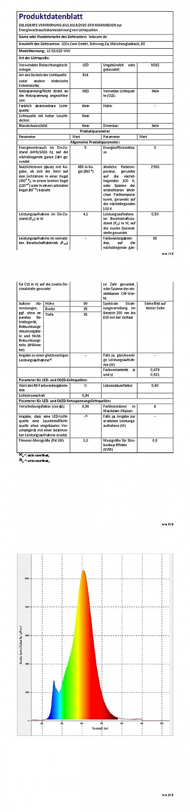Настільна лампа ledscom.de Trin з вилкою та вимикачем лампою E14 458лм Чорна/Золота, фото №6