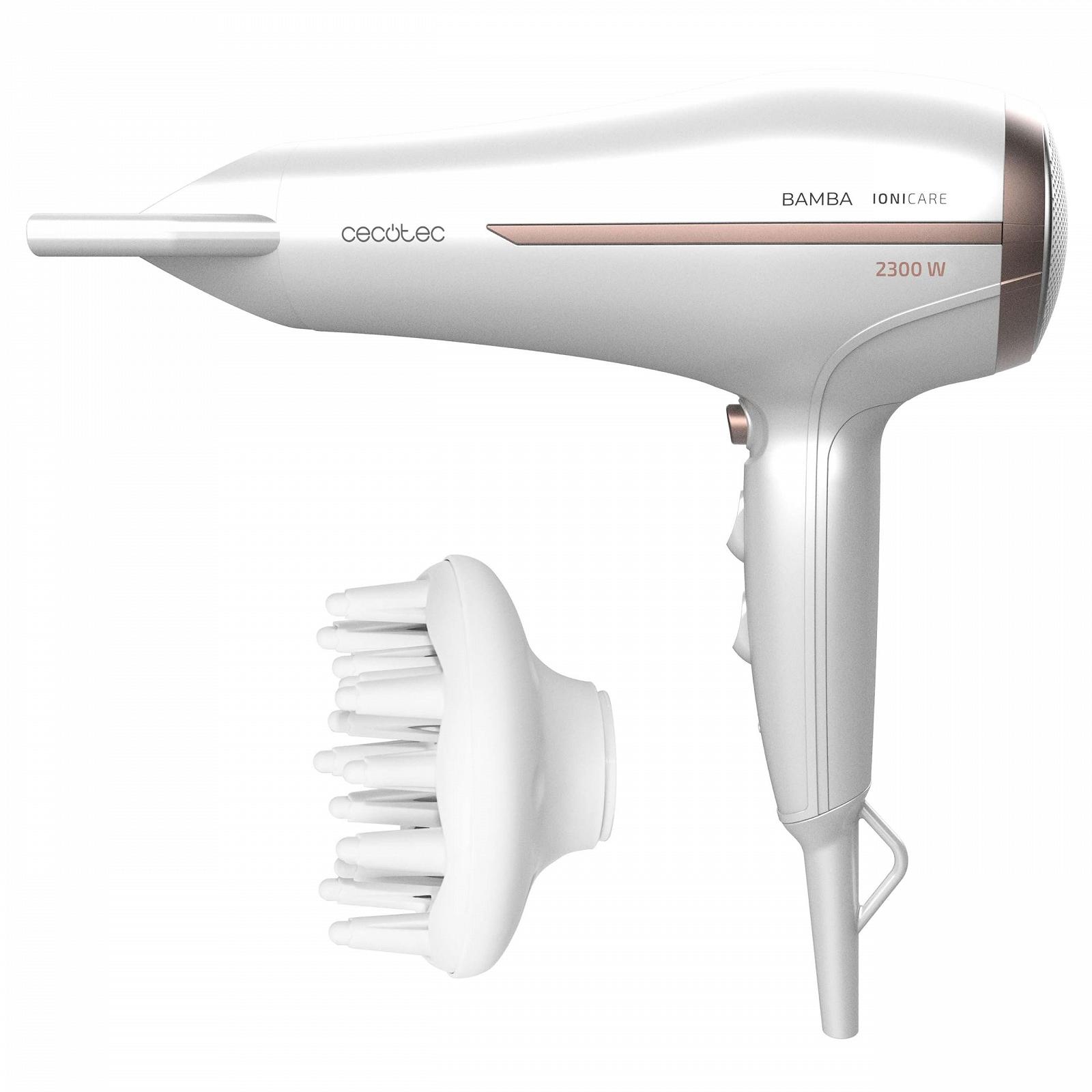 Фен Cecotec Bamba IoniCare 5200 Aura Ionic, 2300 Вт, с концентратором и диффузором, фото №1