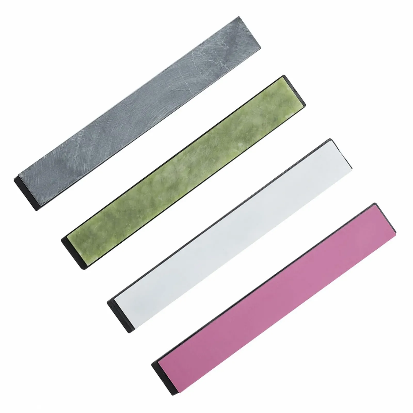 Набор точильных камней 4 шт. с основанием для точилок с фиксированным углом, фото №7