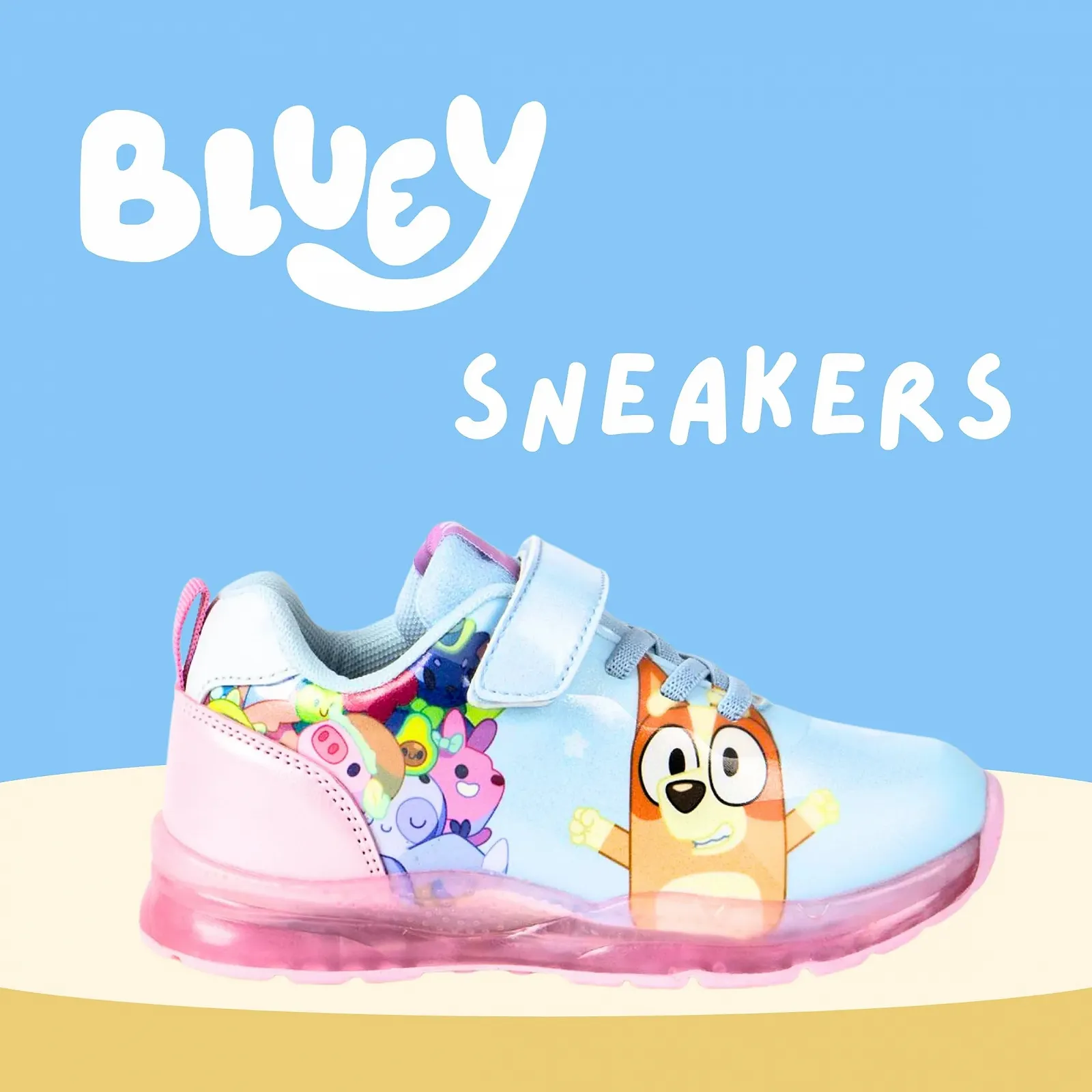 Кроссовки BlueY Детские, с блестящим дизайном Размер EU 23-28, фото №2