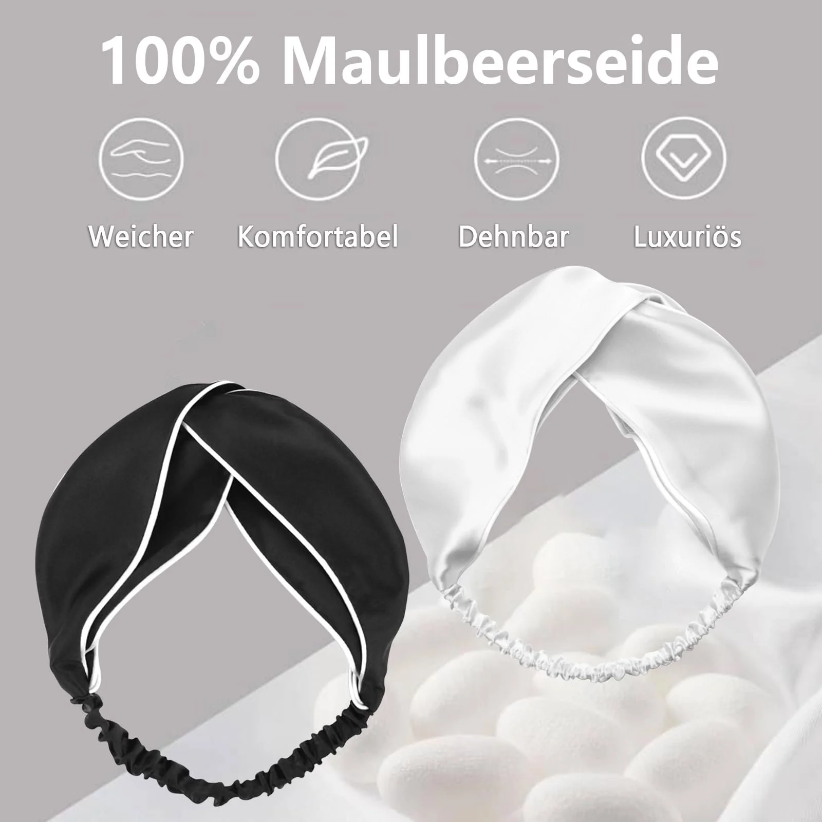 Набір пов'язок на голову для вмивання, фото №4