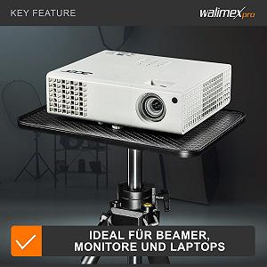 Пластина для ноутбука и проектора Walimex Алюминий 36 x 26 см synthetic.ua - Фото 1