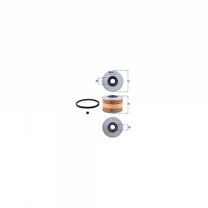 Паливний фільтр KNECHT KX 79D для OPEL RENAULT SUZUKI VAUXHALL DACIA - Фото 1